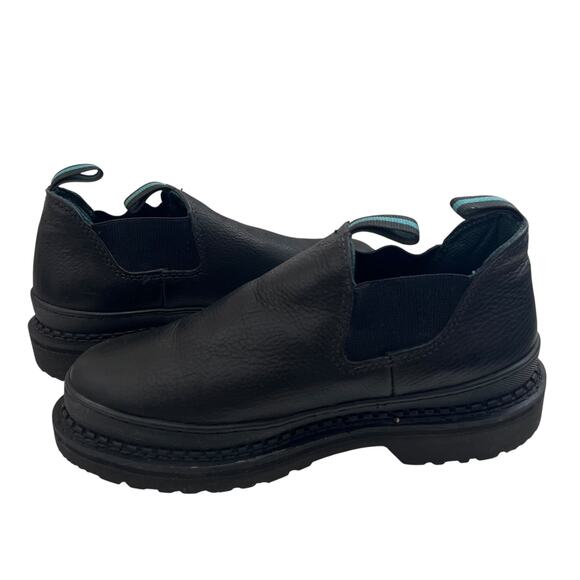 Georgia Giant Women Romeo Leather Chelsea Boots Size 9.5 - Picture 2 of 13